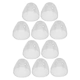 Gatuida 10 Stück Teiliges Set Milchflaschen Verschlusskappen Öffnung Auslaufsicherer Ersatz Babyflaschen Deckel Schnell zu Verschließen Vielseitig für Babyflaschen und Behälter Geeignet