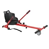 Hoverboard Seat - Hoverboard Cart -Befestigung für 6,5 ', 8', 10 'Ausgleichsroller ausbalancieren | Verstellbares Hoverboard -Sitz -Zubehör mit Griffen, langlebiger Rahmen für Kinder und Erwachs