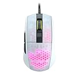 Roccat Burst Pro Gaming-Maus, extrem leicht, Weiß