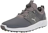 PUMA Herren Ignite Articulate Disc Golfschuh, Quiet Shade Silver-Quiet Shade, 44 EU