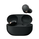 Sony WF-1000XM5 Kabellose Noise Cancelling Kopfhörer, Bluetooth, In-Ear-Kopfhörer, Mikrofon, bis zu 24 Stunden Akkulaufzeit, Schnellladefunktion, IPX4, iOS & Android kompatibel - Schwarz