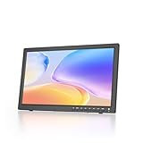 Desobry Tragbarer Fernseher, 48,3 cm (19 Zoll), 1080p, kleiner Fernseher mit Antenne, eingebauter wiederaufladbarer Akku, 12 V Fernseher mit verstellbarer Basis für Heimunterhaltung, Reisen und