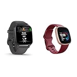 Garmin Venu Sq 2 - GPS-Fitness-Smartwatch mit 1 & Fitbit Versa 4 by Google – Smartwatch Damen/Herren – Fitness-Tracker mit integriertem GPS und Telefonfunktion
