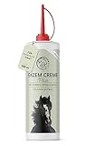 Annimally Ekzem Creme Plus 500ml - Ekzem Creme für Pferde u.a. mit D-Panthenol, Kamillenöl - Soforthilfe bei Ekzemen (Sommerekzem), Raspe, Mauke, Juckreiz und Hautirritationen