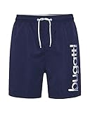 Bugatti - Herren Badeshort in Marineblau, türkis oder schwarz, Marineblau, XL