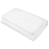 Glasfasermatte, 100 cm x 100 cm Glasfasergewebe, Glasfasermatten, GFK Matten, Glasfaser Matte, Glasgewebe, zur Boot, RC Flugzeug, Auto Surfbrett, Wanne Pool Reparatur, Spachtelarbeiten(160g / m²,Weiß)