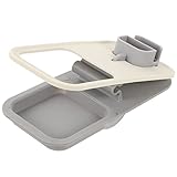 CORHAD Stabiler Clip Becherhalter für Schreibtisch Vielseitiger Getränkehalter mit Klemme Geeignet für Büro Klassenzimmer und Gaming Hält Tassen Flaschen Handys Sicher