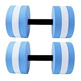 Schwimmende Hanteln, Wasser-Hantel-Set, Wasser-Aerobic-Ausrüstung, hochdichter EVA-Schaum, bequeme Griffe, 27 x 13 cm, für Workout-Session, Pool-Übungen, Urlaub