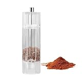 Salzmühle – Einstellbarer manueller Salzstreuer | Küchenzubehör zum Mahlen von Pfefferkorn, Knoblauch, Gewürzen, Zuhause, Essen, Grillen, Sushi, Camping, Outdoor, Picknick, täglich