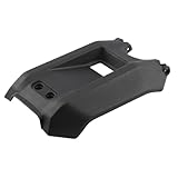 Batterieschutzdeckel, Motorrad Batterie Schutzdeckel | Schwarz Schutzabdeckung für Batteriefach aus Kohlefaser | Motorrad Modifikation Zubehör