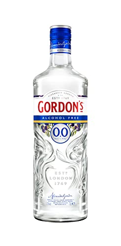 Gordon’s alkoholfrei 0.0% I Vom weltweiten Gin Nr. 1 I die perfekte alkoholfreie Alternative für Ihren Gin Tonic | kalorienfrei & allergikerfreundlich | 0,0% vol | 700ml Einzelflasche |