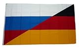 Fahne/Flagge Deutschland/Russland NEU 90 x 150 cm