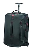 Samsonite Paradiver Light - Reisetasche/Rucksack mit 2 Rollen S, 55 cm, 51 L, Schwarz (Black)