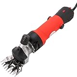 DSeenLeap Elektrischer Schafschneider, hohe Leistung, 690 W, Schere für Schafe, Schafschneider, Schafwolle, Tierpflege, 6 einstellbare Geschwindigkeiten, 2800 U/min