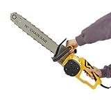 Elektro Kettensäge 2000W 800 U/min, Elektrische Kettensäge mit Automatisches Ölspritzen, 16 Zoll Führungsplatte und Kette, Schnittstärke 40cm, zum Schneiden Holzarten