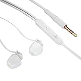 kabelgebundene Schlafkopfhörer - Silikon-Schlafkopfhörer, weiche Kopfhörer | Freisprecheinrichtung im Ohr, kabelgebundene Ohrhörer, Audiozubehör, 3,5 mm In-Ear-Kopfhörer mit Löscher