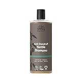 Urtekram Brennnessel Shampoo für trockene Kopfhaut, Linderung von Reizungen, Beruhigendes Anti schuppen Shampoo, Brennessel & Aloe Vera, Bio Haarpflege, natürliche Inhaltsstoffe, 500 ml (1er Pack)