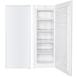 GERATEK Edmonton GS2110W 4**** Gefrierschrank 168 L Stand Tiefkühlschrank Froster Eisschrank freistehend 142,5 cm Hoch