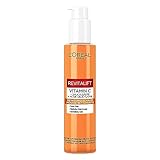 L'Oréal Paris Vitamin C Reinigungsschaum für Frauen: für gereinigte und frische Haut mit Vitamin C und Salicylsäure, Revitalift Clinical, 1x 150ml