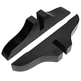 MUCKLILY 2 Stück Klappbare Sichtschutzwände Holz Trennwand Basis für Raumtrennung Stabiler und Langlebiger Divider Halter für Büro Wohn und Schlafzimmer Möbelzubehör