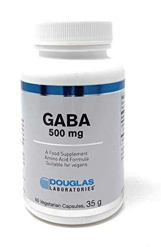 Douglas Laboratories Europe GABA (Gamma-Aminobuttersäure) 500 mg 60 Kapseln (35g)