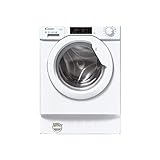 Candy CBW 48TWME-S Einbau Frontlader / Frontlader voll integriert / 8kg Waschen / Startzeitvorwah Liter / 1400 U/min Weiß