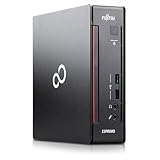 Fujitsu Esprimo Mini PC Desktop-PC Intel i5, RAM 16 GB, SSD 512 GB, DVI + DP, Win 11 Pro + Libre Office, mit WLAN-Stick (Generalüberholt)