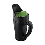 DAZZLEEX Rasendünger Streuer, Handheld Garten Streuer Dünger Streuer Rasenschütteln Für Salz Raps Eis Schmelzen Handstreuer 19 * 15 * 34