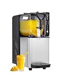 GSE Slush Maschine 3L für Zuhause Selbstkühlend LCD Display 4 Programme für Margarita, Cocktail, Slushie, Smoothies & Frozen Drinks Küchengerät