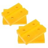 Anneome 4 Stück Teiliges Hebebühnen Gummipads rutschfeste Auto Hebebühnenunterlagen für und Garage Schützende Bodenmatten für Zwei Säulen Lifte Verschleißfest und Vielseitig Kompatibel