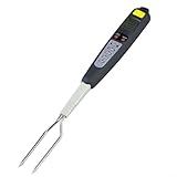 Fleischthermometer Lebensmittel Fleisch Thermometer mit Sondengabel digitale Temperatur Grill Küche Kochen für Grill BBQ Braten Ofen Küche