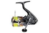 DAIWA 20 Laguna LT 2500, Spinn-Angelrolle, Frontbremse, Vorbespult mit J-Braid X4 0.19 Gelb, 10502-250