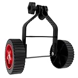 Grasfresser Cutter Verstellbare Stützräder Set, Metall Rasentrimmer Grasfresser Cutter Räder, für Elektrische Motorsense, Für Rasengeräte Befestigung