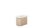 Mepal Vorratsdose Modula – 1000 ml Inhalt – Frischhaltedose zur Aufbewahrung von Lebensmitteln – spülmaschinenfest, Plastik, Weiß, 14.4 x 9 x 11.4 cm