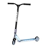 Pro Stunt-Kick-Scooter mit Freestyle-BMX-Lenker, Trick-Scooter, mit 110-mm-Rädern und ABEC-9- und 88A-PU-Rädern mit Aluminiumnaben (Saphirblau)