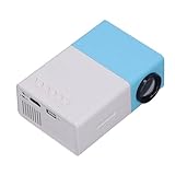 YG300 Mini Videoprojektor, Mini LED Beamer, Polylux 1080P Full HD Overhead-Projektor, LED-Heimkino Videoprojektor Kompatibel mit Smartphone/Tablet/Laptop//TV Stick (EU-Stecker)