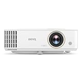 BenQ TH585P FHD 1080p DLP Gaming-Beamer 3500lm, geringe Reaktionszeit, Game-Mode, 95% Rec.709, HDMI, 3D, 10W Lautsprecher, Auto-Keystone, Digital Lens-Shift, Lampenlebensdauer für Gaming-Konsolen