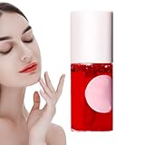 Peufcmi Creme Lip Stain Flüssiger Lippenstift | Langanhaltender Lippentönungsstift für Mädchen,Lippencreme für Frauen und Teenager-Mädchen zur Befeuchtung, Pflege, Revitalisierung und Tönung trockener