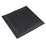 Nachhaltiges Design, langlebige Metall-Lüftungsgitter-Abdeckung, Maße: 250 x 250 mm