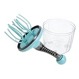 ABOOFAN Kuchenbesen Mischer Schneebesen aus Metall zum Kochen Schneebesen Handkurbel Erdnussbutter-Rührer Eierschlägerhandbuch HIPS、PET、 、PP Green Wiederverwendbar