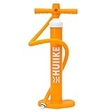 Sup Pumpe Doppelhub - HUIIKE | Pumpe Stand Up Paddle 15 PSI, Luftpumpe Sup Handpumpe Stabil | Handpumpe Manuell für Stand Up Paddling Board Zubehör Gadgets | Luftpumpe für Standup Paddle mit Manometer