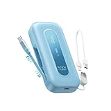 Power Bank, 30W Powerbank USB C Schnellladen 10000mAh Tragbares Ladegerät mit 2 Ausgängen, Portable Charger Powerpack für Handy Akku Pack Kompatibel mit iPhone 16 15 14 13 12, iPad, MacBook, Galaxy