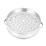 NAMOARLY Dampfgarer Aus Edelstahl Rostfrei Klein Dampfgarer Für Dampfer Korb Multifunktionaler Dampfgarer Küchenwerkzeug Multifunktionales Dampfgitter Silver