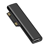 Shntig Typ C PD Für Oberflächenpro 3 4 5 6 Oberflächenanschluss Mit USB C Ladungsadapterwandler Einfach Zu Bedienen Zu Verwenden