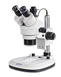 KERN & SOHN Stereo-Zoom-Mikroskop KERN OZL 466 – Trinokular (Abmessungen 300 × 240 × 420 mm) OZL 466