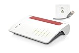 FRITZ!Box 7690 (Wi-Fi 7 DSL-Router mit 5.760 MBit/s (5GHz) & 1.376 MBit/s (2,4 GHz), bis zu 300 MBit/s mit VDSL-Supervectoring und ADSL2+, WLAN Mesh, DECT-Basis, deutschsprachige Version)