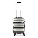 bugatti Corium Hartschalenkoffer 56x38x21,5 cm - 30L, 4 Rollen mit TSA Zahlenschloss, Champagner
