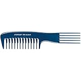 Comair 7000367 Griffkamm 610 spezial mit Gabel aus Celcon Profi-Line, blau