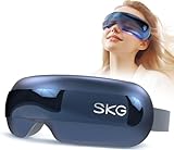 SKG E3 PRO- Augenmassagegerät mit Wärme, Vibration und Bluetooth Musik, Augenmaske hilft bei Augenringen und trockenen Augen, Verbessert Schlafqualität, geschenke für die ganze Familie