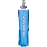 Salomon Soft Flask 250ml/8oz 28 Unisex Soft-Trinkflasche, Komfort, Ventil mit hoher Durchflussrate, Einfach zu handhaben, Blau